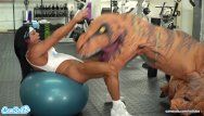 Camsoda - hawt milf stepmom pumped by trex in real gym sex