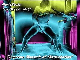Marierocks, cinquanta milf - regina della masturbazione