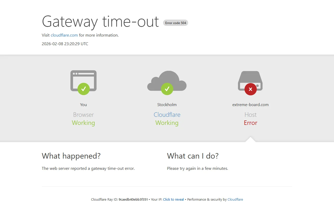 Screenshot: Extreme Board Screenshot of Extreme Board