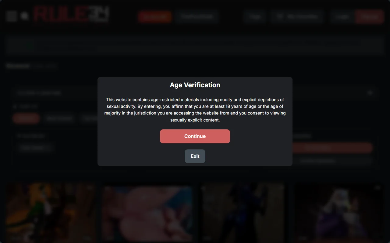 Screenshot: Rule34Video Screenshot of Rule34Video